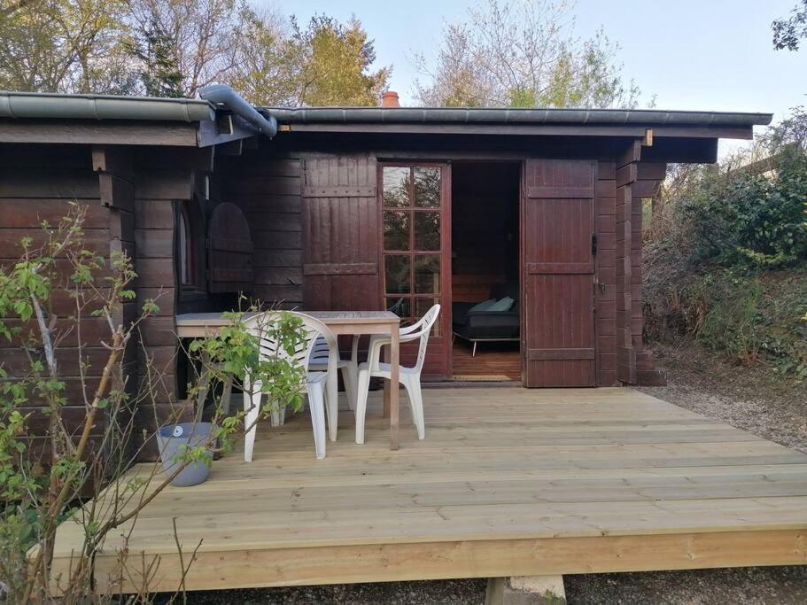 Lanvallay Chalet En Pleine Nature Au Bord D'Un Etang מראה חיצוני תמונה